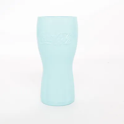 Drinking glass (Blue) from Coca Cola