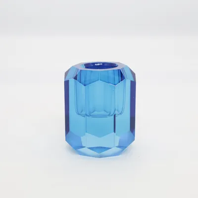 Ljuslykta (Blå) från DollarStore