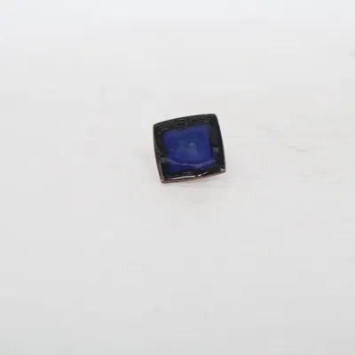 Cufflinks (Blue) Unknown metal