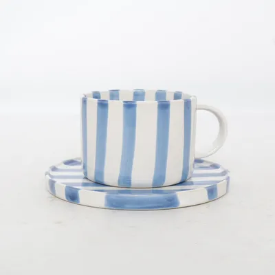 Cup (Blue, White) from Olsson & Jensen
