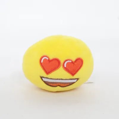 Peluche (Jaune, Multicolore) de Emoji Polyester