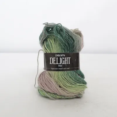 Garn (DELIGHT PRINT) från Drops