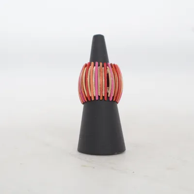 Ring (Rood, Roze, Meerkleurig) Onbekend materiaal