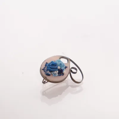 Broche (Roze, Blauw, Meerkleurig) Onbekend materiaal