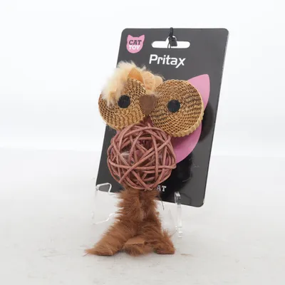 Kattelegetøj (Leksak Natural Uggla) fra Pritax
