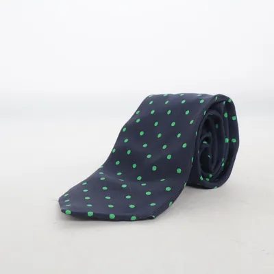 Tie (Blue, Green) from Thomas Pink Silk