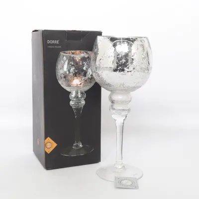 Ljusstake (Silverfärgad) från Dorre