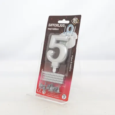 Ljus (Silverfärgad) från Partypack