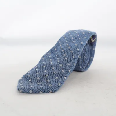 Cravate (Bleu) de Eton Soie, Laine
