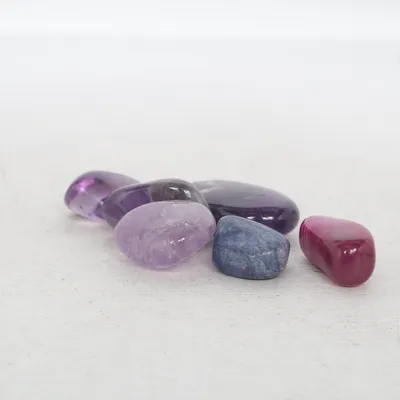 Decorative stones (Purple, Blue, Multicolored)