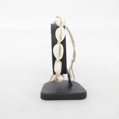 Armband (Beige, Vit) Snäckor, Okänd metall