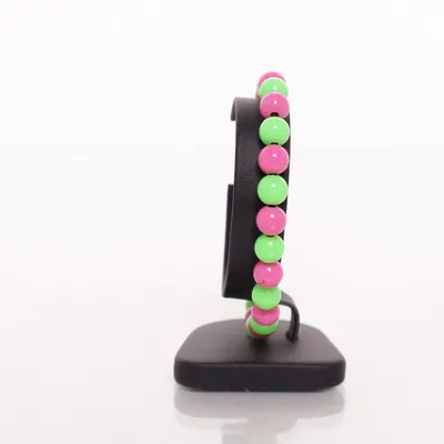 Armband (Roze, Groen) Onbekend materiaal