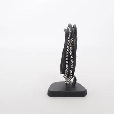 Armband (Svart, Silverfärgad) från Astrid & Agnes Rostfritt stål