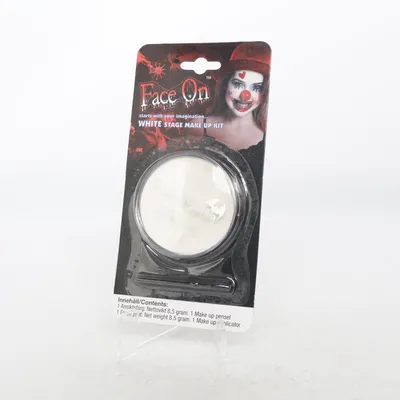 Kostumetilbehør (White Stage Make Up Kit) fra Face On
