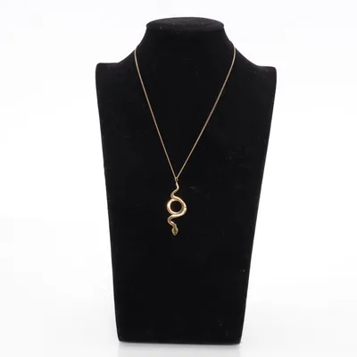 Halsband (Guldfärgad) från Purelei Okänd metall
