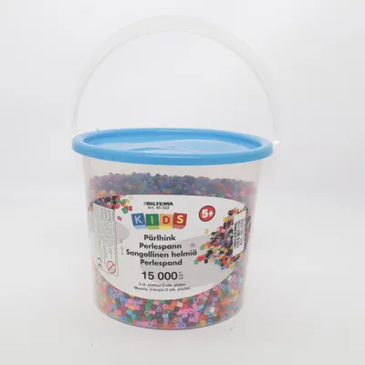 Plastic beads (Blue, Multicolored) from Biltema