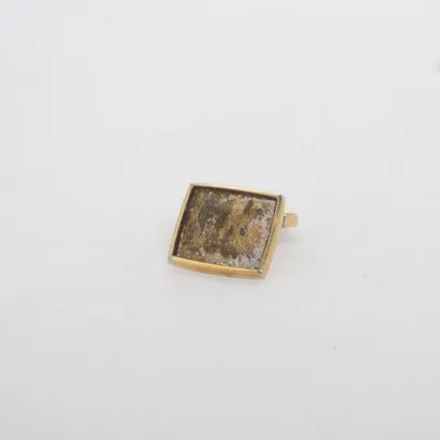 Cufflinks (Gold) Unknown metal