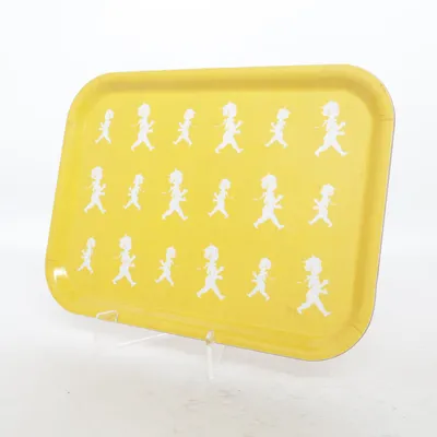 Tray (Yellow, White) from Solstickan