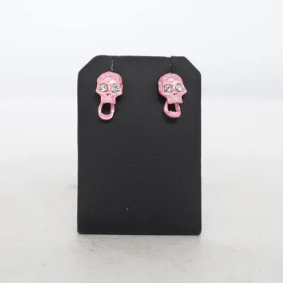 Örhängen (Rosa) Okänd metall