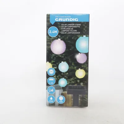 Guirlande lumineuse (Solar Lampion String) de Grundig