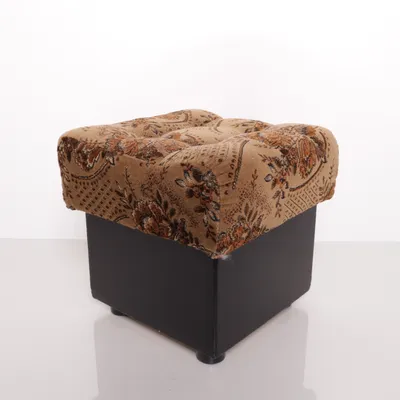 Sittpuff (Beige, Flerfärgad)