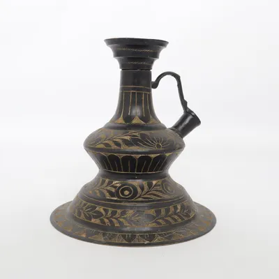 Candle holder (Black, Gold)