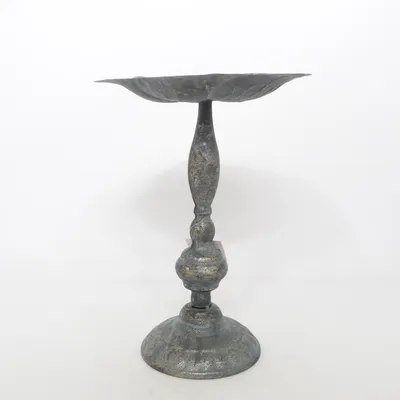 Pedestal (Gray, Gold, Blue)