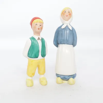 Beeldje (Blauw, Wit, Meerkleurig) van Goebel