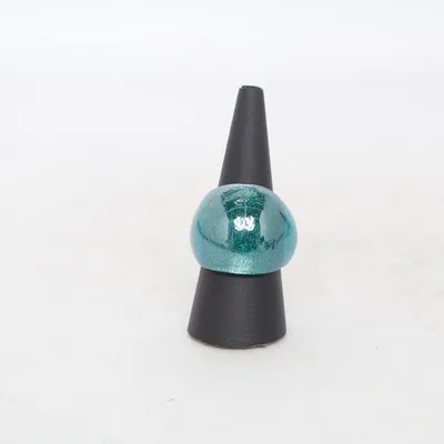 Ring (Turquoise, Blue) Unknown metal