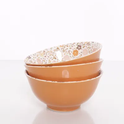 Skål (Orange, Flerfärgad)