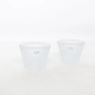Candle holder (Blue) from Holmegaard