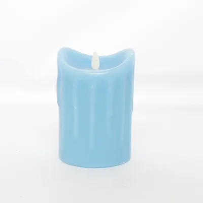 LED candle (Blue) from RoHS
