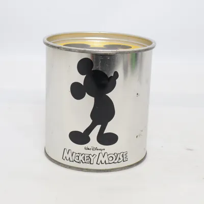 Bocal en verre (Argent, Noir, Jaune) de Disney Mickey Mouse