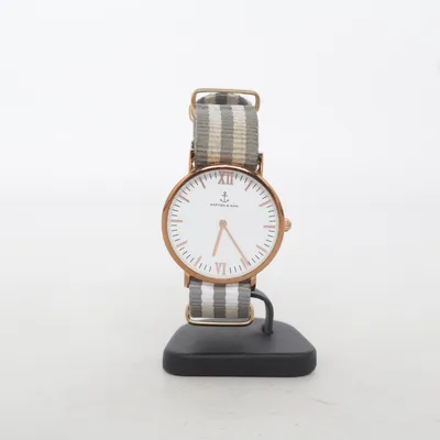Polshorloge (Grijs, Wit, Goud) van Kapten & Son