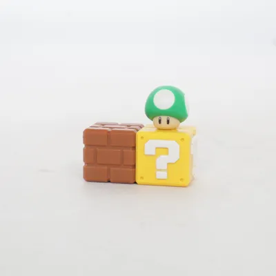 Speelgoedfiguur (Geel, Groen, Bruin) van Nintendo