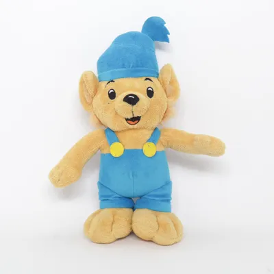 Zacht speeltje (Bruin, Blauw) van Bamses Värld Polyester