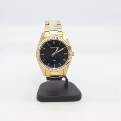 Armbandsur (Guldfärgad, Blå) från Moretime