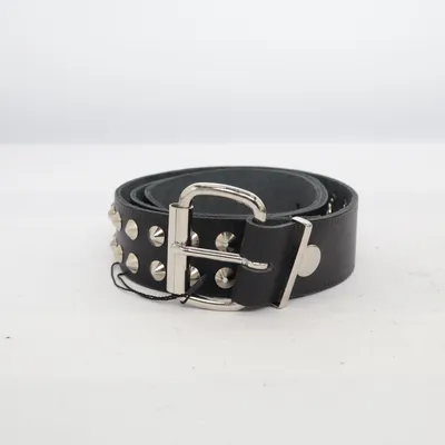 Bälte (Svart) Skinn
