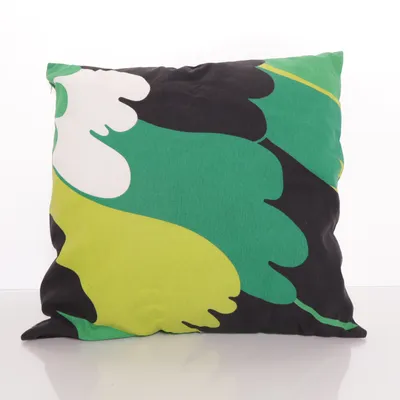 Prydnadskudde (Grön, Svart, Vit) från IKEA Återvunnen polyester