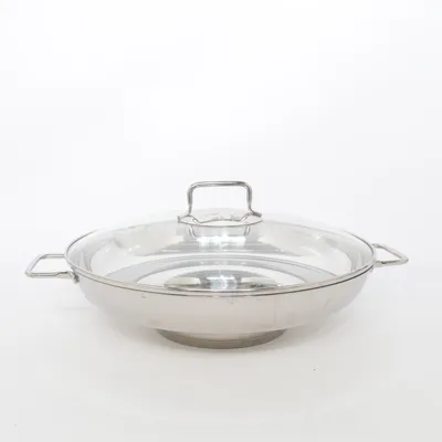 Braadpan (Transparant, Zilver) van Cromargan