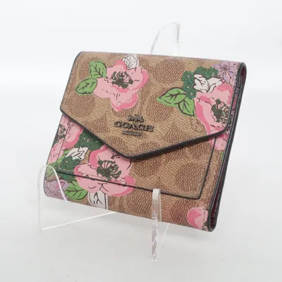 Kaarthouder (Beige, Roze, Groen) van Coach