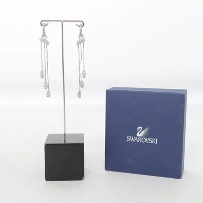 Øreringe (Sølv) fra Swarovski Ukendt metal