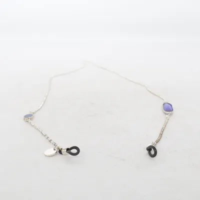 Glasses cord (Silver, Blue) from SC