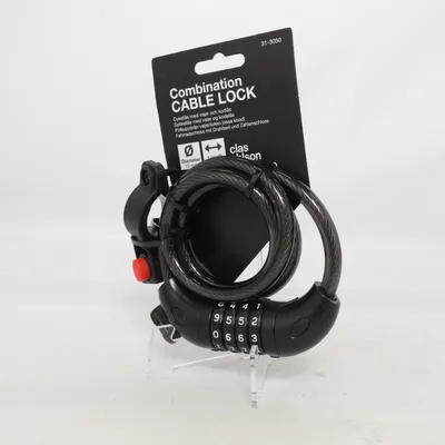 Cykellås (Svart) från Clas Ohlson