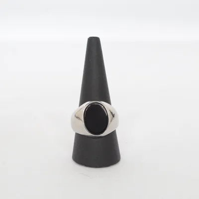 Chevalière (Argent, Noir) Métal inconnu
