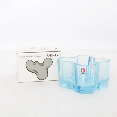 Candle holder (Blue) from Iittala
