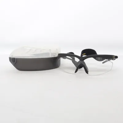 Sports glasses (Transparent, Black) from Exel