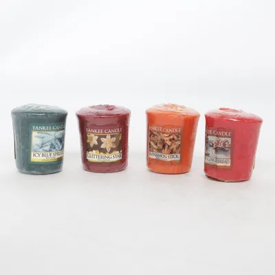 Bougies parfumées (Rouge, Orange, Noir, Multicolore) de Yankee Candle