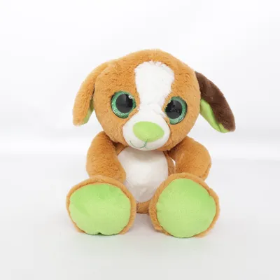 Soft toy (Brown, Green, White) from Sunkid Polyester