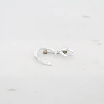 Kavajnål (Silverfärgad) Rostfritt stål, Plast